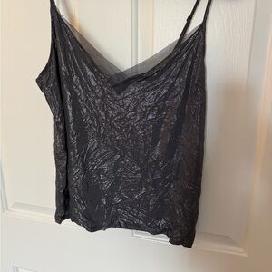 Victoria's Secret Gray Camisole Top with Spaghetti Straps